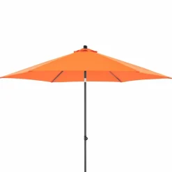 Doppler Sonnenschirme-Marktschirm Push Up Ø 300 cm Orange