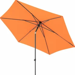 Doppler Sonnenschirme-Marktschirm Push Up Ø 300 cm Orange