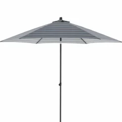 Doppler Sonnenschirme-Marktschirm Push Up Ø 300 cm Anthrazit / Grau