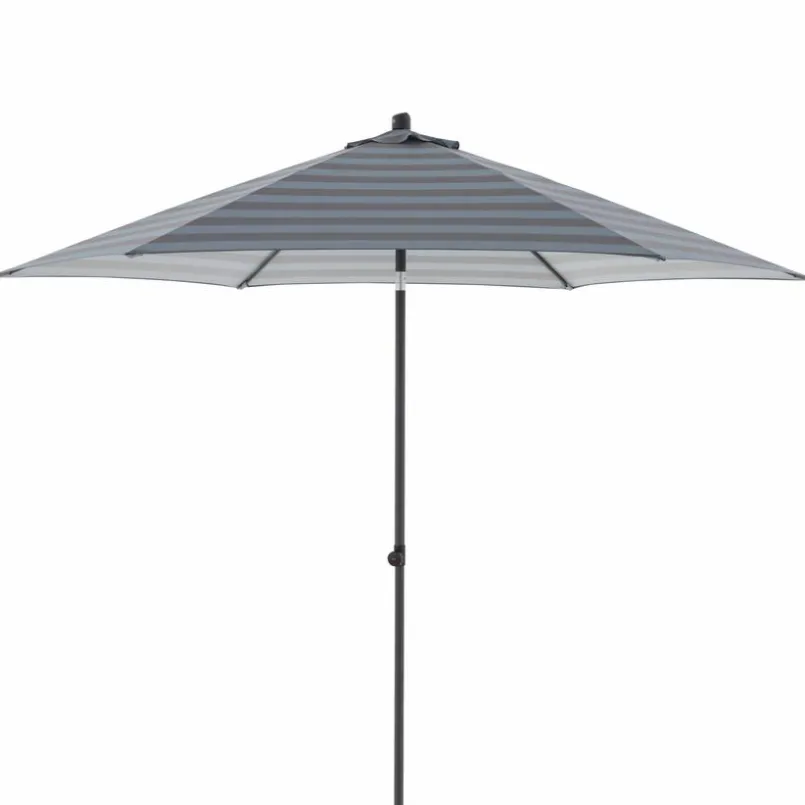 Doppler Sonnenschirme-Marktschirm Push Up Ø 300 cm Anthrazit / Grau