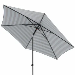Doppler Sonnenschirme-Marktschirm Push Up Ø 300 cm Anthrazit / Grau