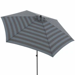 Doppler Sonnenschirme-Marktschirm Push Up Ø 300 cm Anthrazit / Grau