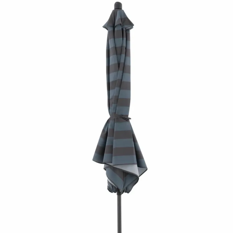 Doppler Sonnenschirme-Marktschirm Push Up Ø 300 cm Anthrazit / Grau