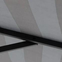 Doppler Sonnenschirme-Marktschirm Push Up Ø 300 cm Anthrazit / Grau