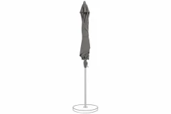Sonnenschirme|Glatz Marktschirm Suncomfort Style Ø 300 cm Grau