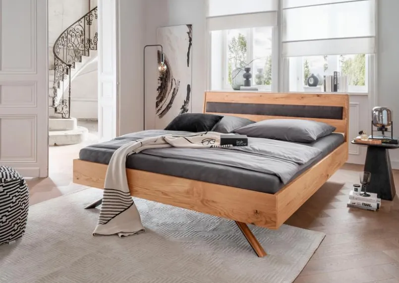 Massivholzbett BE-0824 200 x 200 cm<G+K
