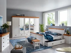 Massivholzbett Hombre 180 x 200 cm<G+K Clearance