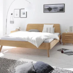 Massivholzbett Oak-Bianco 160 x 200 cm<HASENA Online