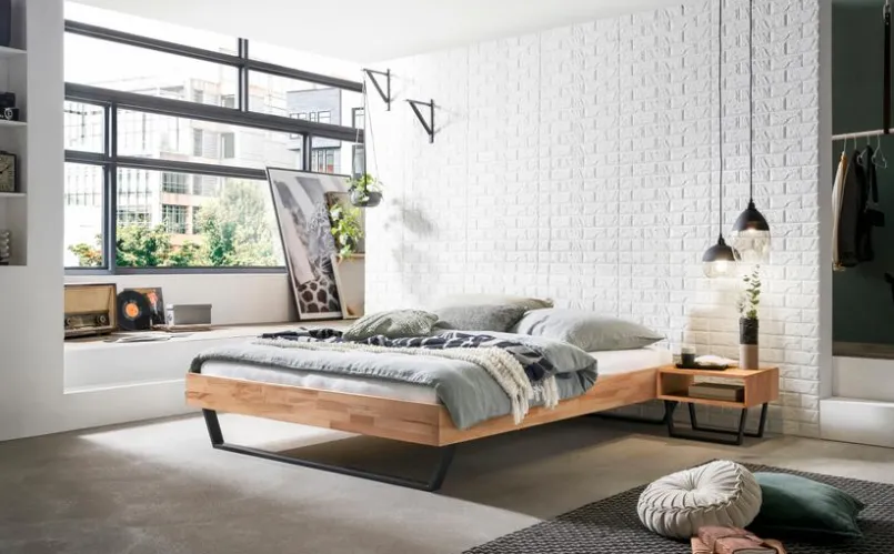 Massivholzbett Ostino 140 x 200 cm<HASENA Discount