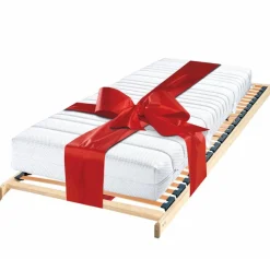 Lattenroste|Matratzen| Matratzen-/Rahmen-Set Domino & Mediflex