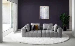 SCHÖNER WOHNEN-Kollektion Sofas & Couches-Megasofa Elements Platin