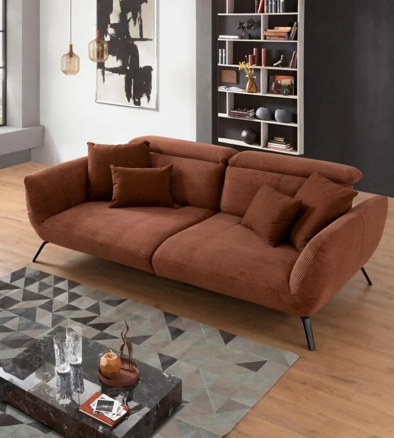 Sofas & Couches| Megasofa Seattle Kupfer