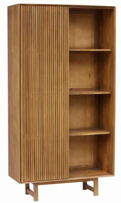 Kommoden|Praktisch Im Schlafzimmer|Portobello Mehrzweckschrank Allure Iron Nussbaum