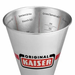 Backzubehör|Kaiser Messbecher 500 ml Silber