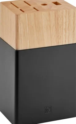 Schneidwaren|Zwilling Messerblock Five Star 7tlg. Schwarz