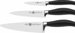Schneidwaren|Zwilling Messerset Five Star 3tlg. Silber