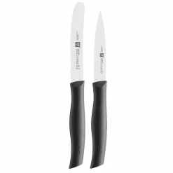 Zwilling Schneidwaren-Messerset Grip 2tlg. Schwarz