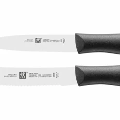 Zwilling Schneidwaren-Messerset Grip 2tlg. Schwarz