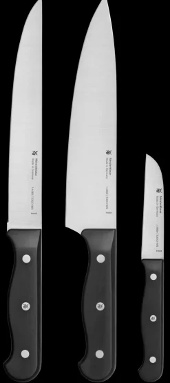 WMF Schneidwaren-Messerset Meisterklasse 3tlg. Silber