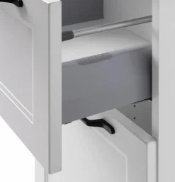 Badschränke|Held-Möbel Midischrank Brixen Weiß