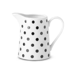 Kaffee & Tee-Milchkännchen Jessica 320 ml Schwarz / Weiß