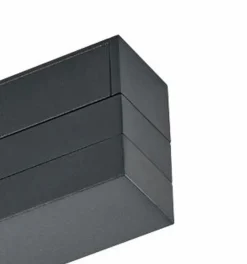 Trio Schienensysteme-Mittel-/End-Einspeisung DUOLine Schwarz