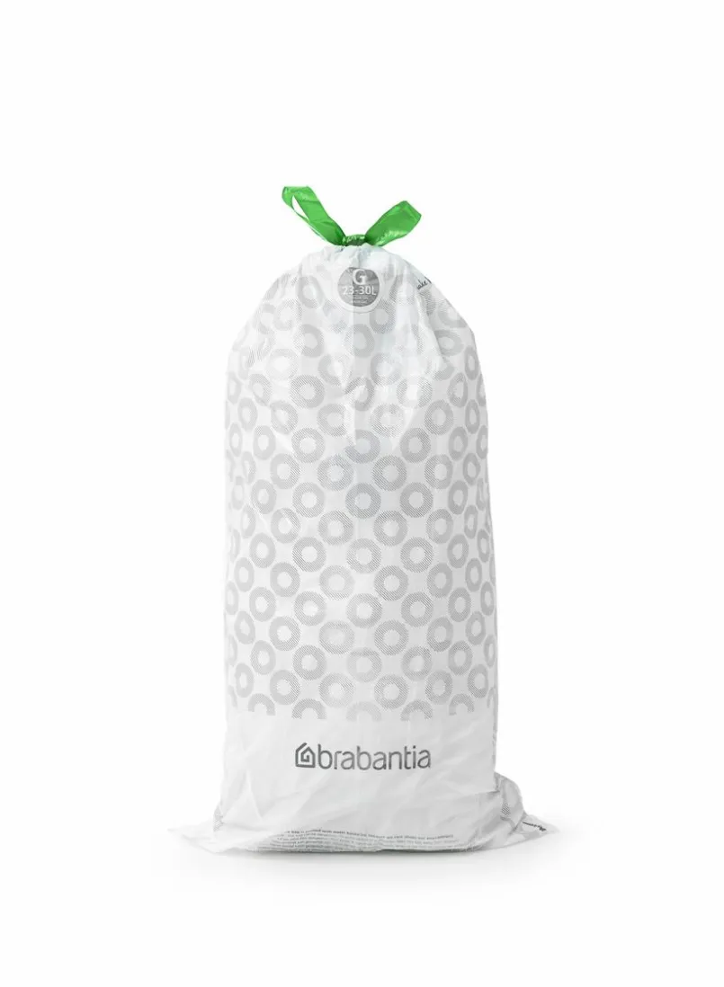 Entsorgen & Recyclen|Entsorgen & Recyclen|brabantia Müllbeutel Code G 23-30 Liter Grün