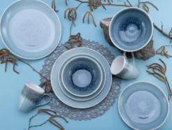 Schalen & Schüsseln|Schalen & Schüsseln|CreaTable Müslischale Caldera Ø 16 cm Eisblau