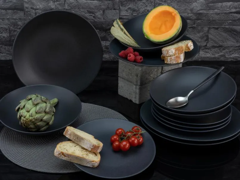 Schalen & Schüsseln|Schalen & Schüsseln|CreaTable Müslischale Soft Touch 500 ml Schwarz