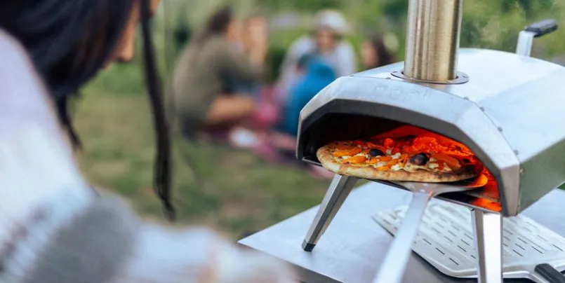 Ooni Pizzaöfen-Multi-Brennstoff Pizzaofen Karu 12 Edelstahl
