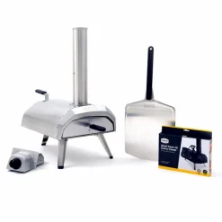 Ooni Pizzaöfen-Multi-Brennstoff Pizzaofen Karu 12 Edelstahl