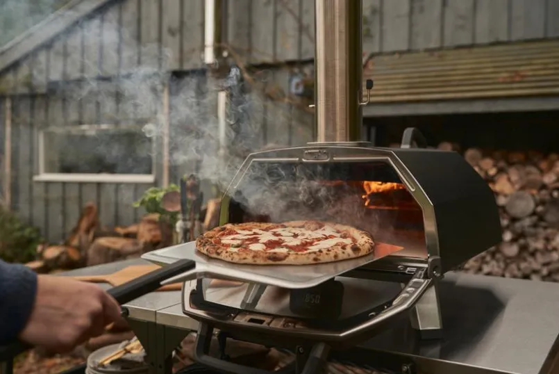 Ooni Pizzaöfen-Multi-Brennstoff Pizzaofen Karu 2 Pro Silber