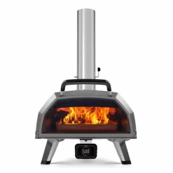 Ooni Pizzaöfen-Multi-Brennstoff Pizzaofen Karu 2 Pro Silber
