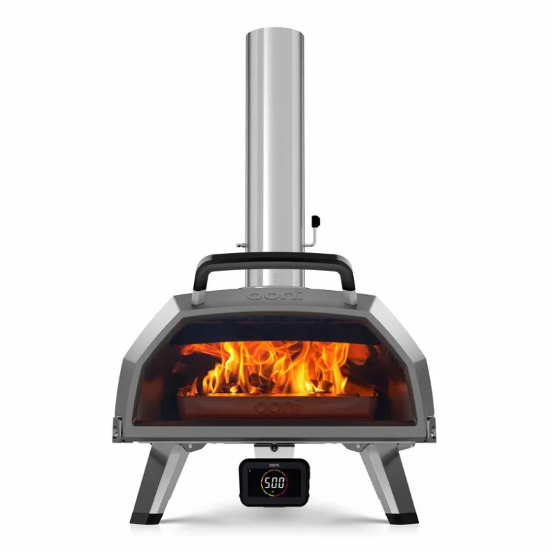 Ooni Pizzaöfen-Multi-Brennstoff Pizzaofen Karu 2 Pro Silber