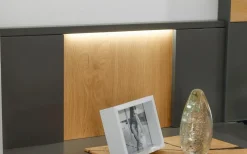 Nachttische & Kommoden|rauch BLACK Nachttisch-Paneel Kona 2er Set Eiche / Graphit