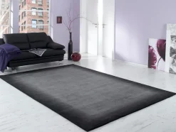 Natur(Look) Teppiche| Nepal Teppich Prestige New 140 x 200 cm Dunkelgrau