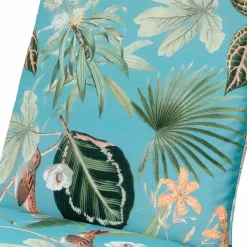 Madison Gartenstuhl-Auflagen-Niederlehner-Auflage Grasse Aqua