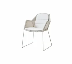 Cane-line Gartenstuhl-Auflagen-Niedriglehner-Auflage Breeze 46 x 87 cm Weiß