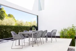 Gartenstuhl-Auflagen|Cane-line Niedriglehner-Auflage Breeze 46 x 87 cm Grau