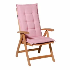 Madison Gartenstuhl-Auflagen-Niedriglehner-Auflage Panama Soft 105 x 50 cm Pink