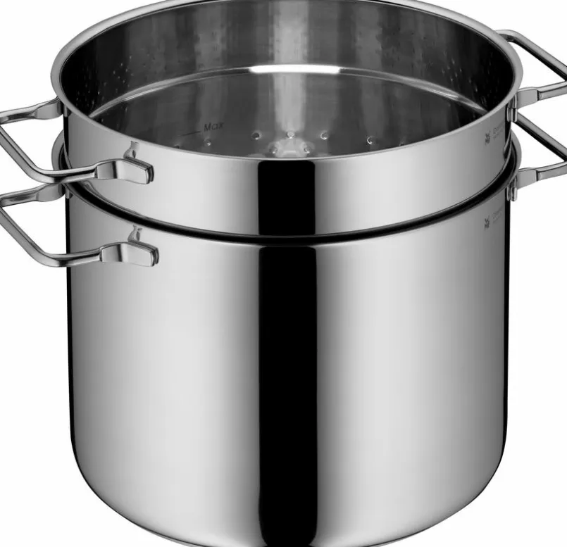 WMF Töpfe-Nudeltopf Ø 24 cm Silber