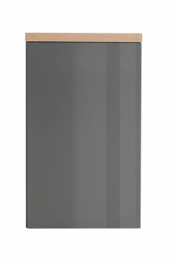 Composad Badschränke-Oberschrank Mundi Grau / Eiche