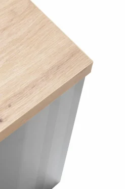 Composad Badschränke-Oberschrank Mundi Grau / Eiche