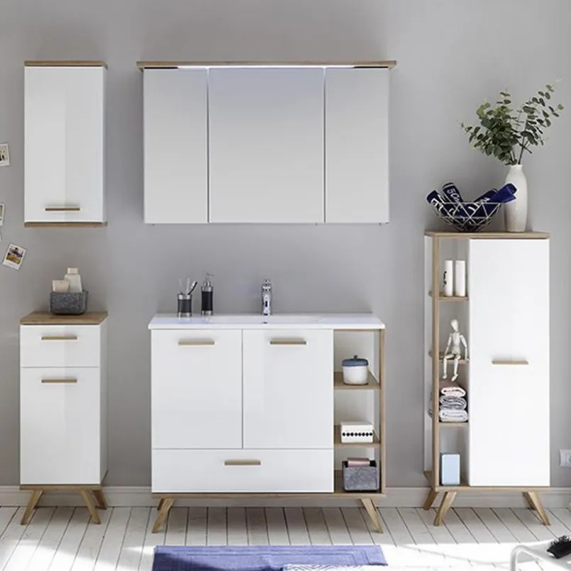 Badschränke|Pelipal Oberschrank Quick 923 Weiß