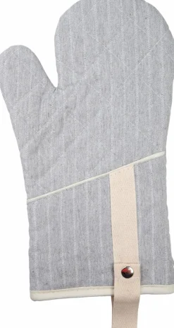 Ofenhandschuhe-Ofenhandschuh 30 x 18 cm Grau