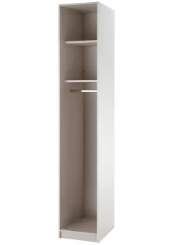 Kleiderschränke|Staud Offenes Schrankelement Aperto 43 x 240 cm Weiß