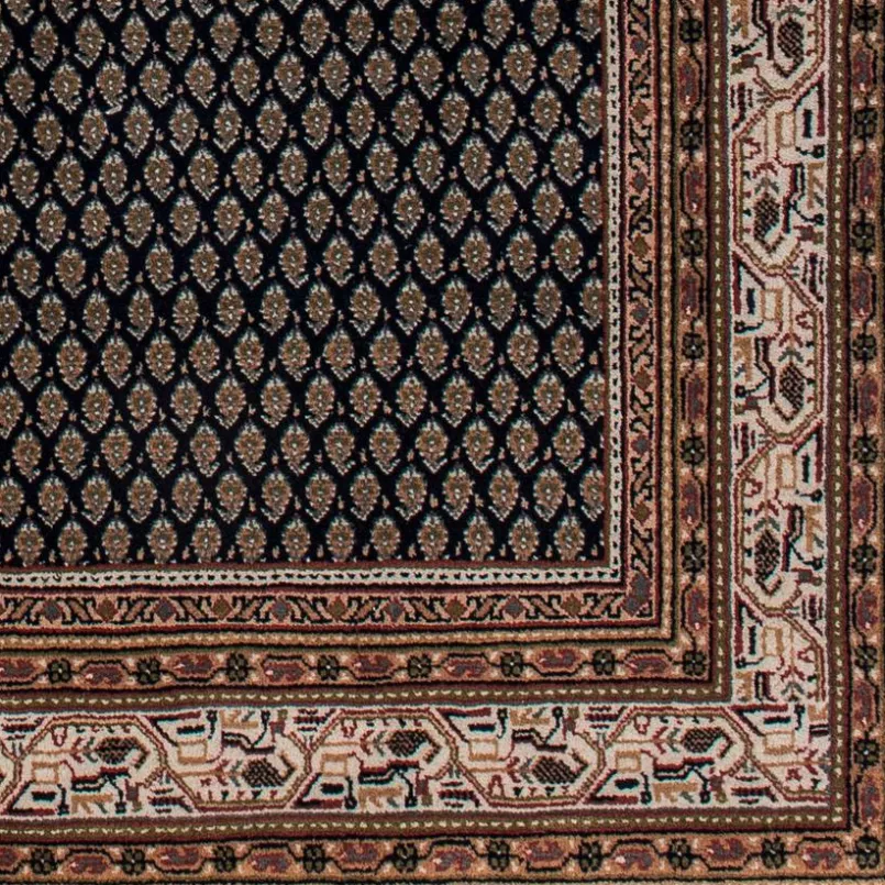 Orient-Teppiche| Orientteppich Mir Royal 170 x 240 cm Schwarz / Braun