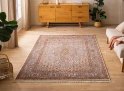 Orient-Teppiche-Orientteppich Moghul 200 x 300 cm Beige