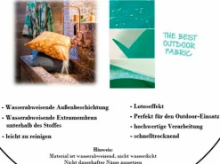 Madison Outdoorkissen|Outdoorkissen-Outdoor-Kissen Canvas Eco+ 50 x 30 cm Terra