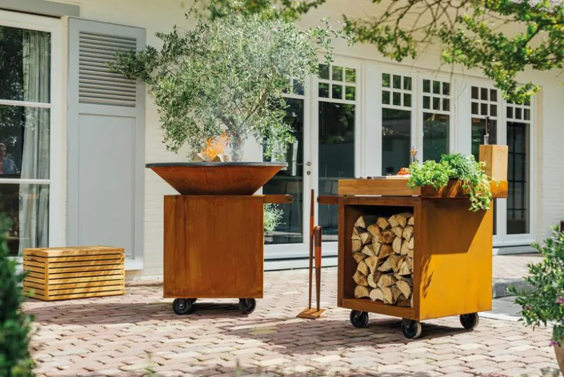 Outdoor-Kochstelle Classic Corten 100 Pro<OFYR Clearance